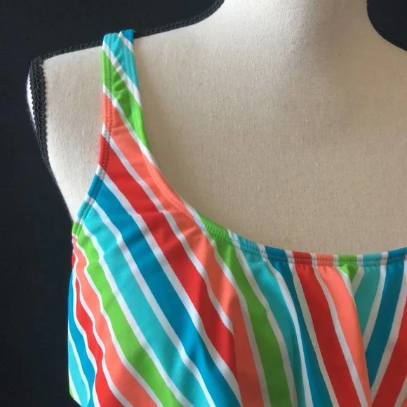 Bikini Lab multi colored top, small - Picture 5 of 9